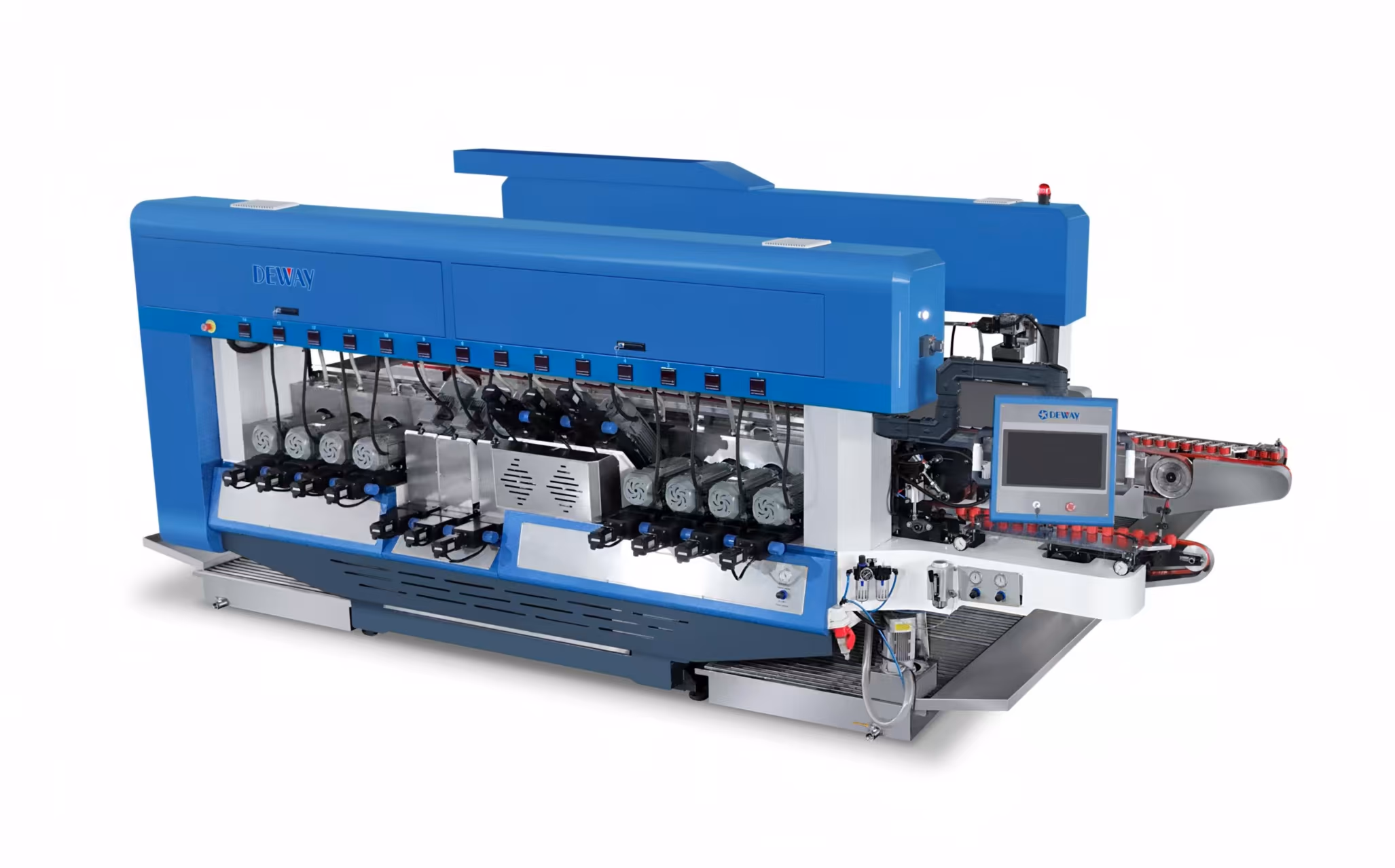 Máquina de corte duplo de vidro DSM2030 (20 rodas, 3000 mm)